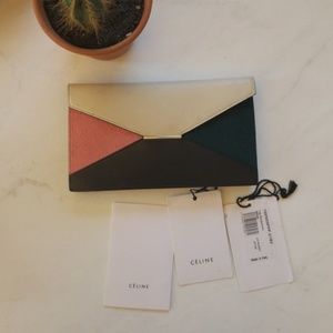 Celine Clutch Pony Hair Wallet